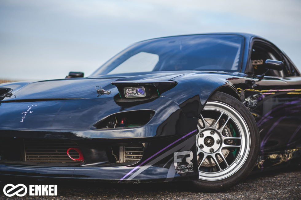 Noah’s RX7FD on Enkei PF05 and RPF1’s! Enkei Wheels