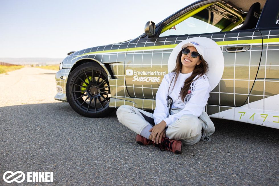 Emelia Hartford’s S14 on Enkei RS05RR | Enkei Wheels