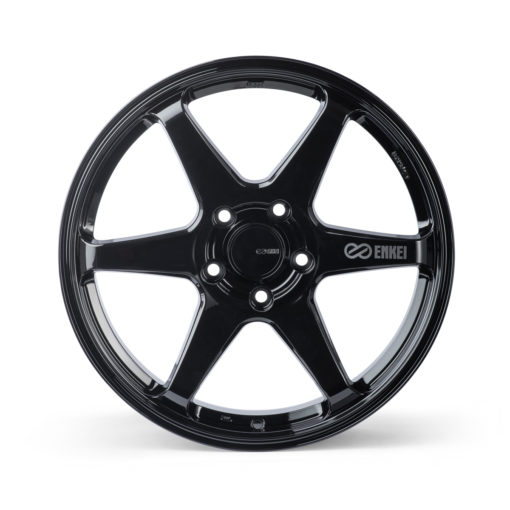 Enkei T6R Tuning Series Wheels Gloss Black wheels